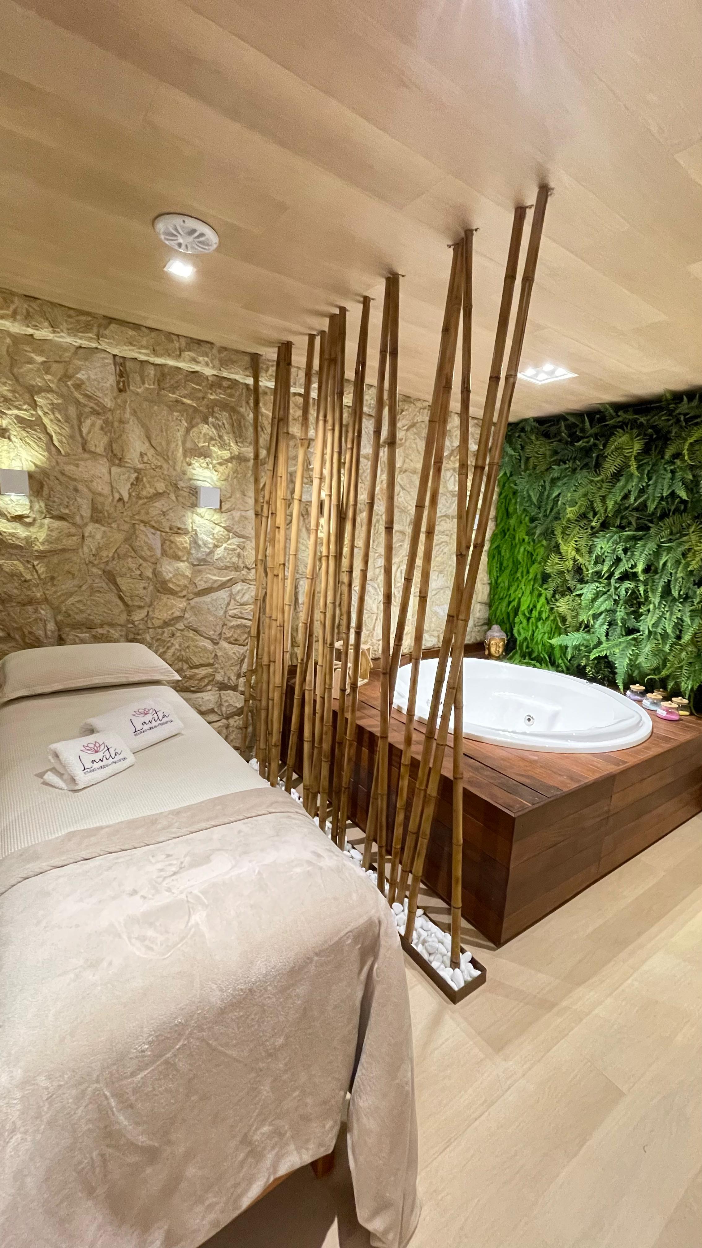 Ambiente de SPA da Lavitá